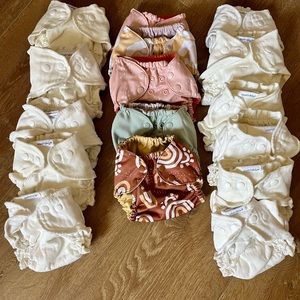 Esmbley cloth diapers LIKE NEW